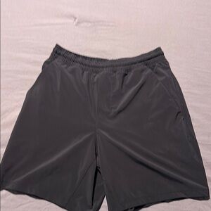 Lululemon Athletica Black Athletic Shorts Lightweight Moisture-Wicking